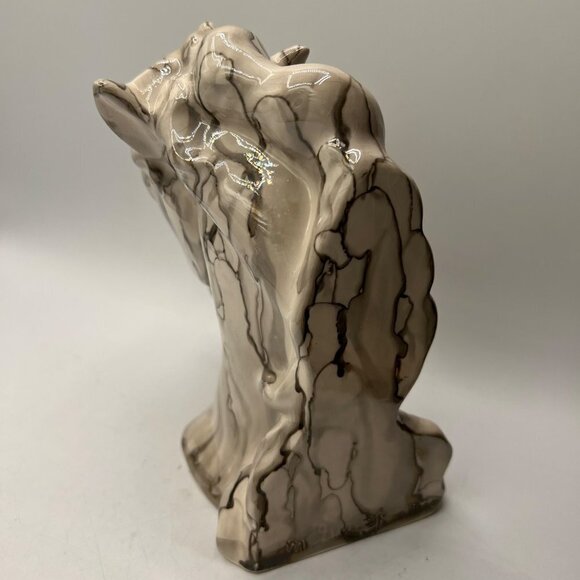 Handcrafted Homemade Hand Glazed Marble Horse Head Sculpture- Home Decor- Table - Picture 5 of 10